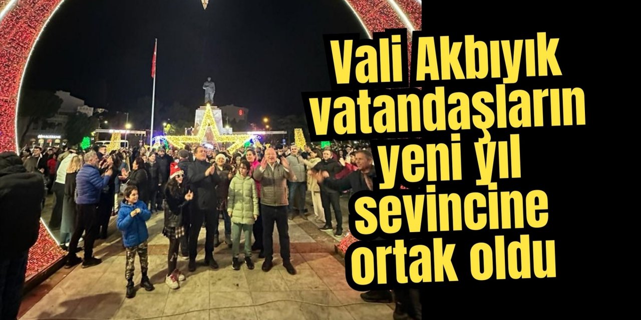 Muğla'da yeni yıl ses ve ışık gösterileriyle kutlandı