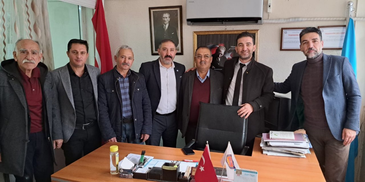 YATAĞAN İYİ PARTİ ADAYI ÇÖLLÜOĞLU’DAN STK ZİYARETİ