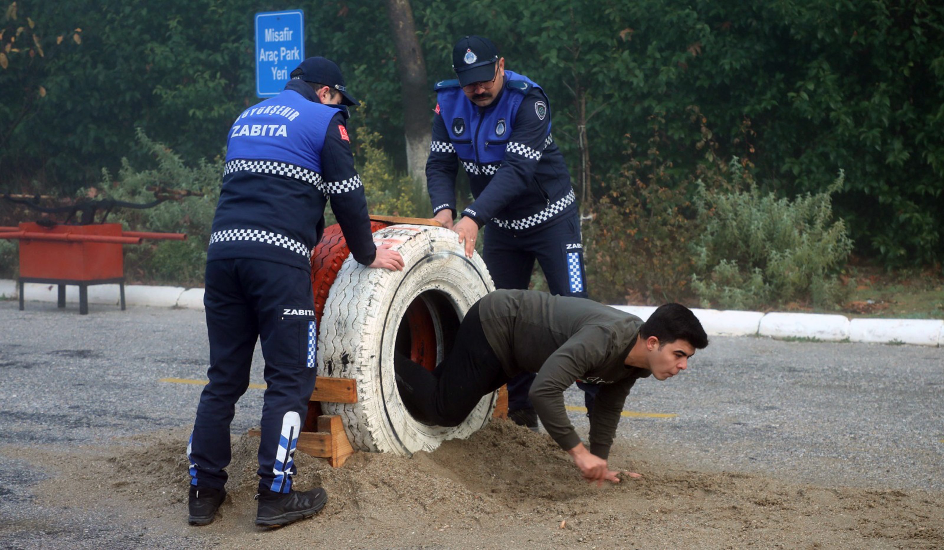 Muğla Büyükşehir Zabıta sınavları devam ediyor