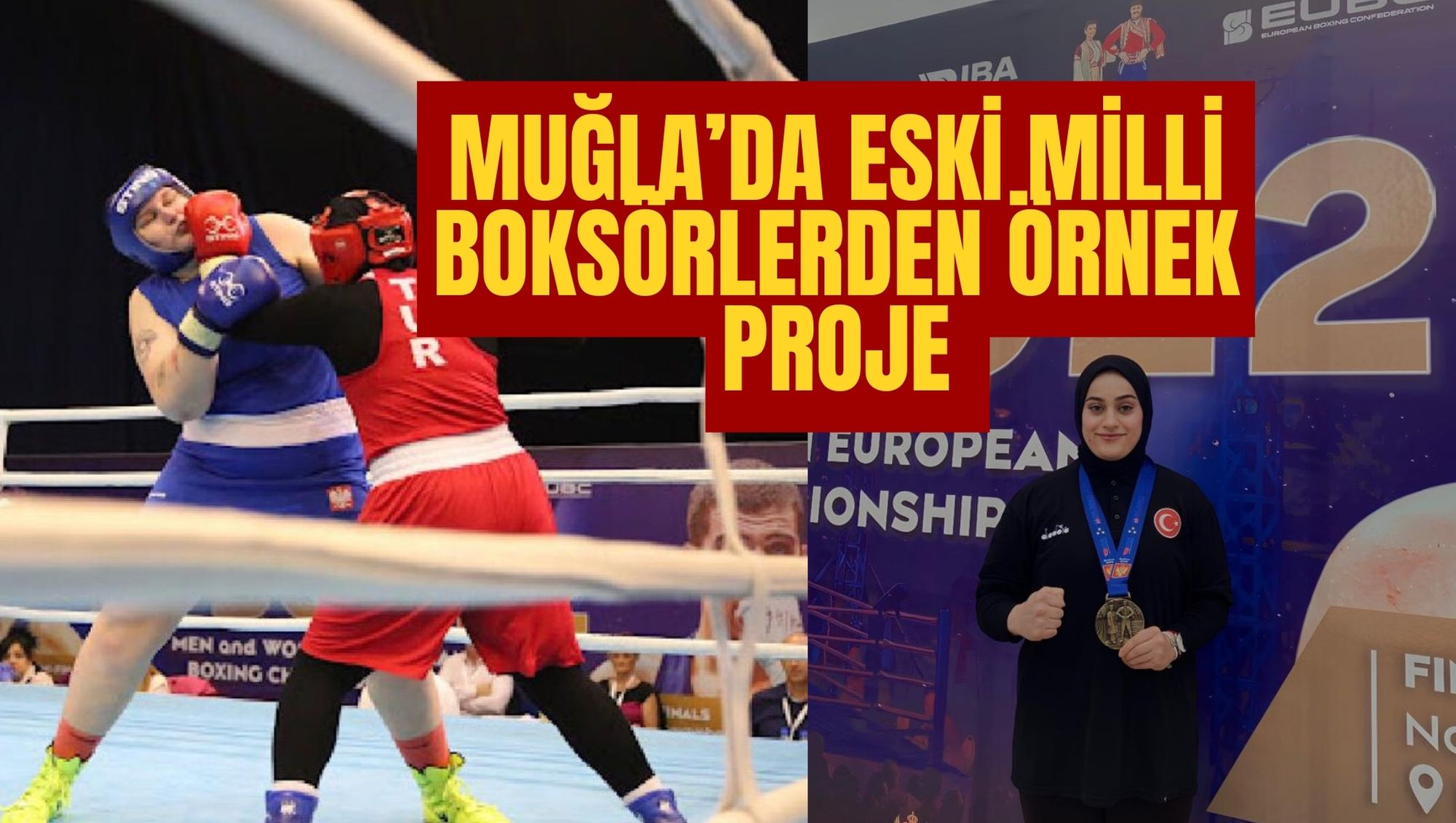 Muğla’da Eski Milli Boksörlerden Örnek Proje