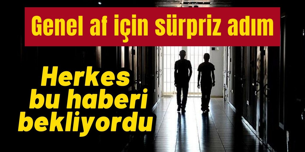 Genel af için sürpriz adım: Herkes bu haberi bekliyordu