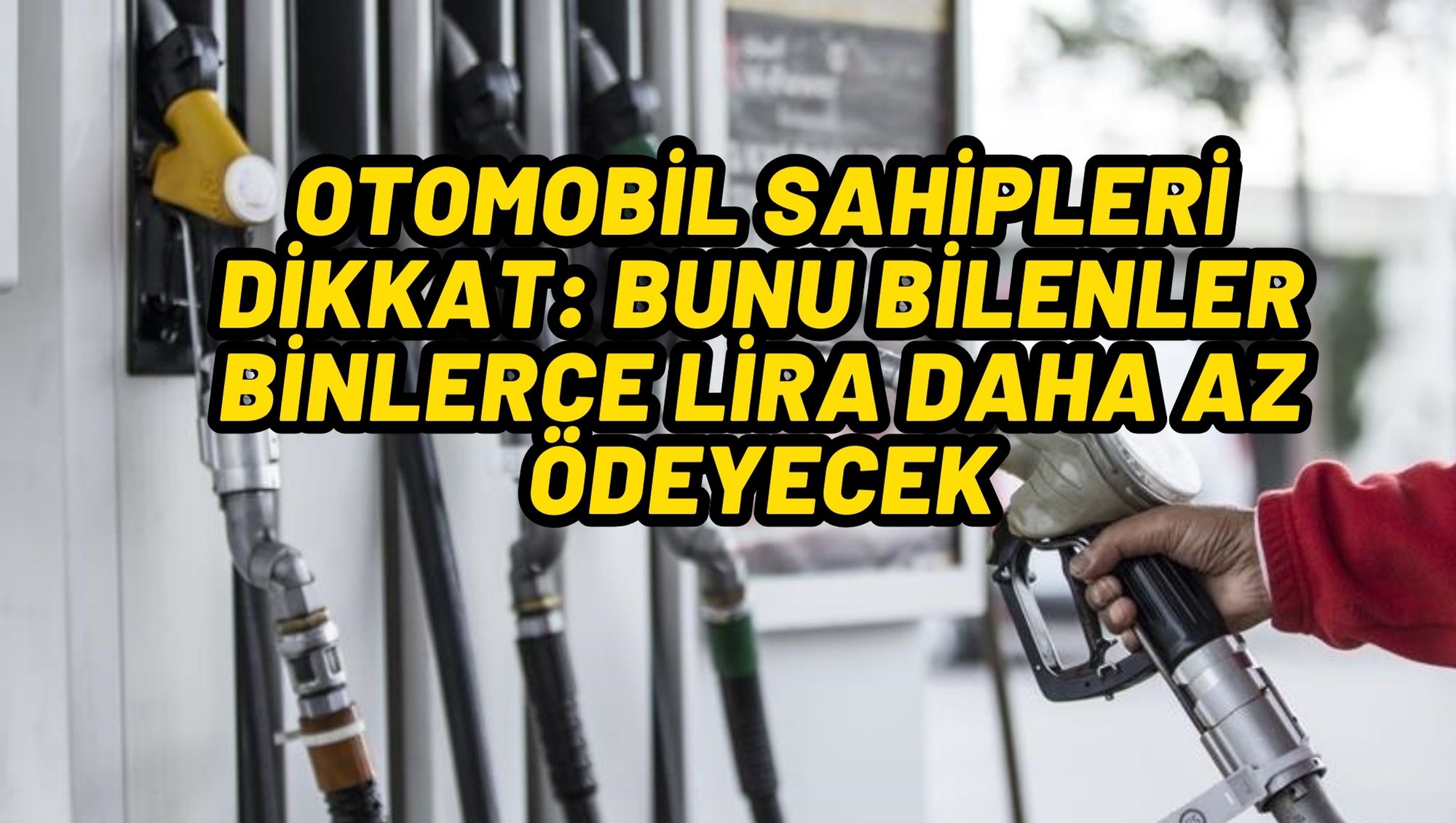 OTOMOBİL SAHİPLERİ DİKKAT: BUNU BİLENLER BİNLERCE LİRA DAHA AZ ÖDEYECEK