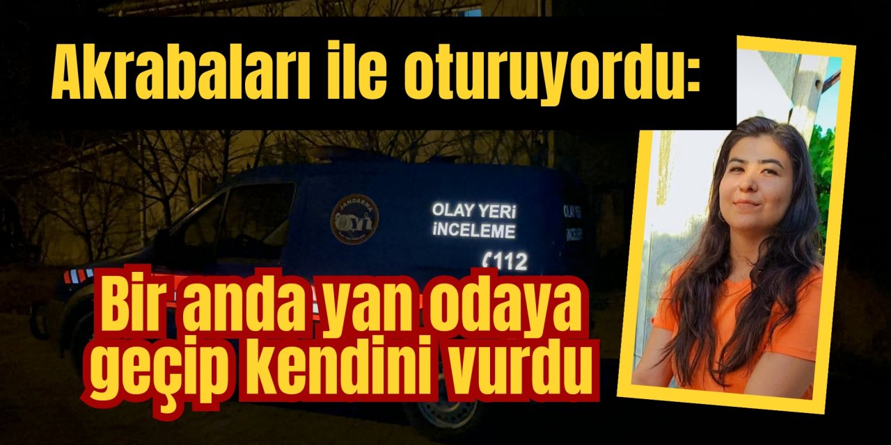 Akrabaları ile oturuyordu: Bir anda yan odaya geçip kendini vurdu