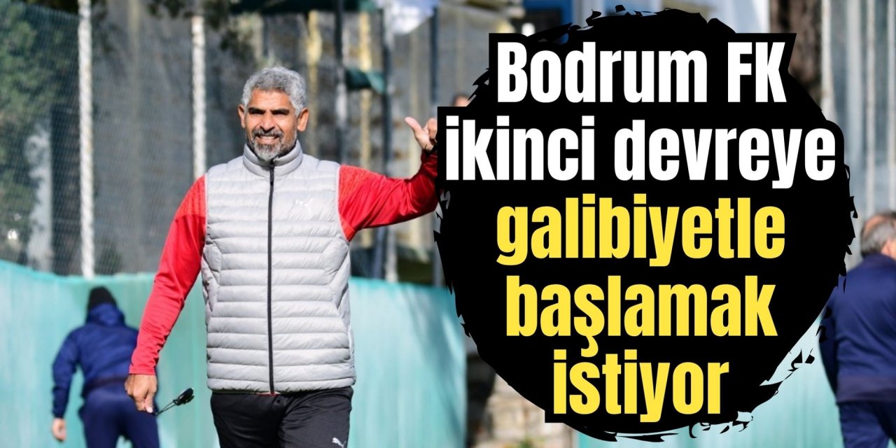 Bodrum FK ikinci devreye galibiyetle başlamak istiyor