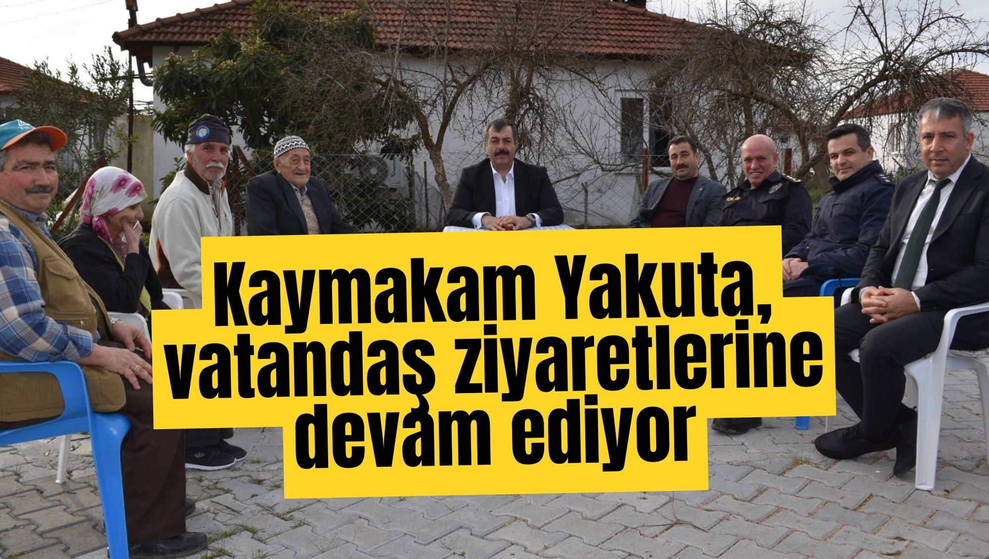 Kaymakam Yakuta, vatandaş ziyaretlerine devam ediyor
