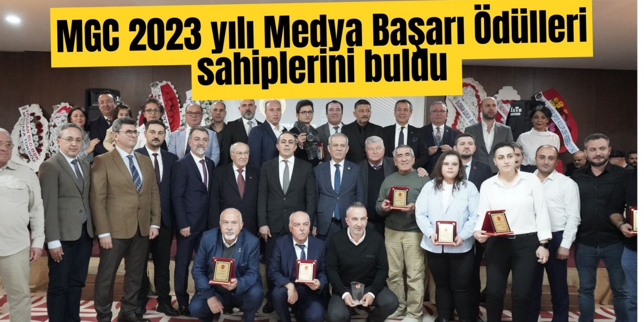 MGC 2023 yılı Medya Başarı Ödülleri sahiplerini buldu