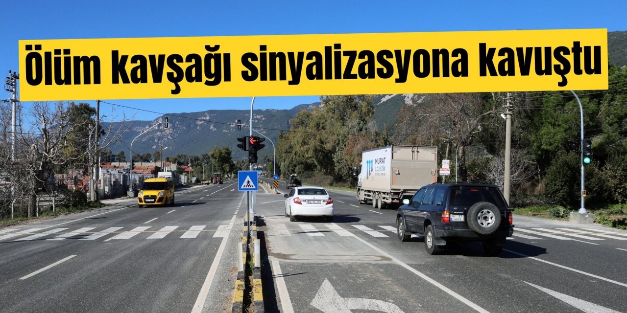 Ölüm kavşağı sinyalizasyona kavuştu
