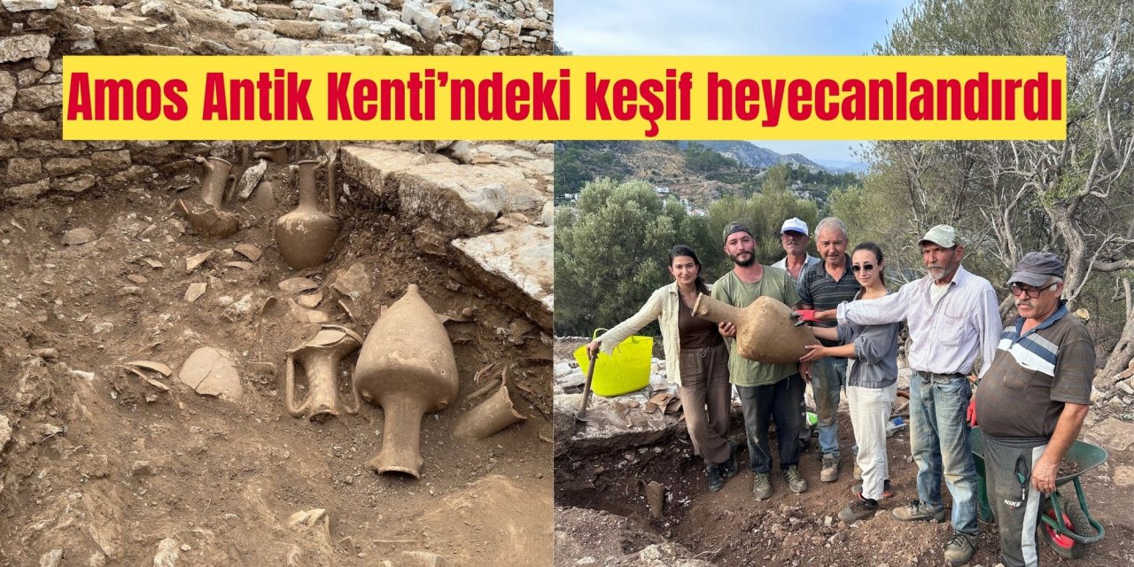 Amos Antik Kenti’ndeki keşif heyecanlandırdı