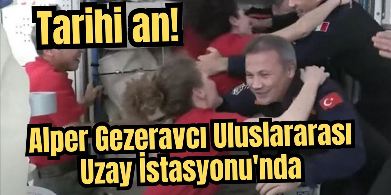 Tarihi an! İlk Türk astronot Gezeravcı'nın da yer aldığı Ax-3 ekibi istasyona giriş yaptı