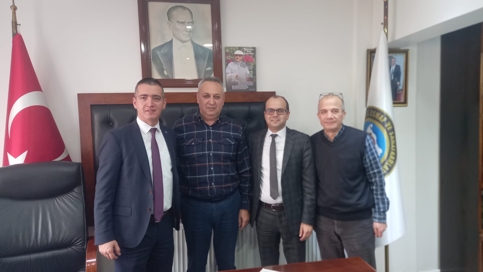 Müdür Umdu’dan Başkan Tekin’e Ziyaret