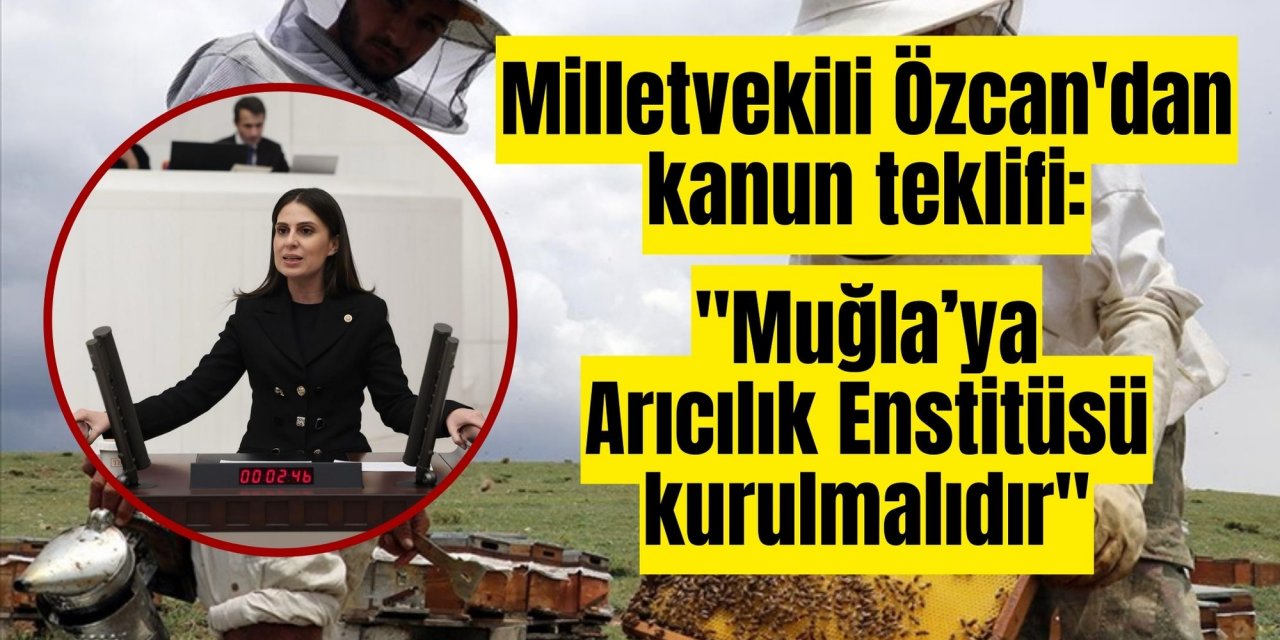 Milletvekili Özcan'dan kanun teklifi: 