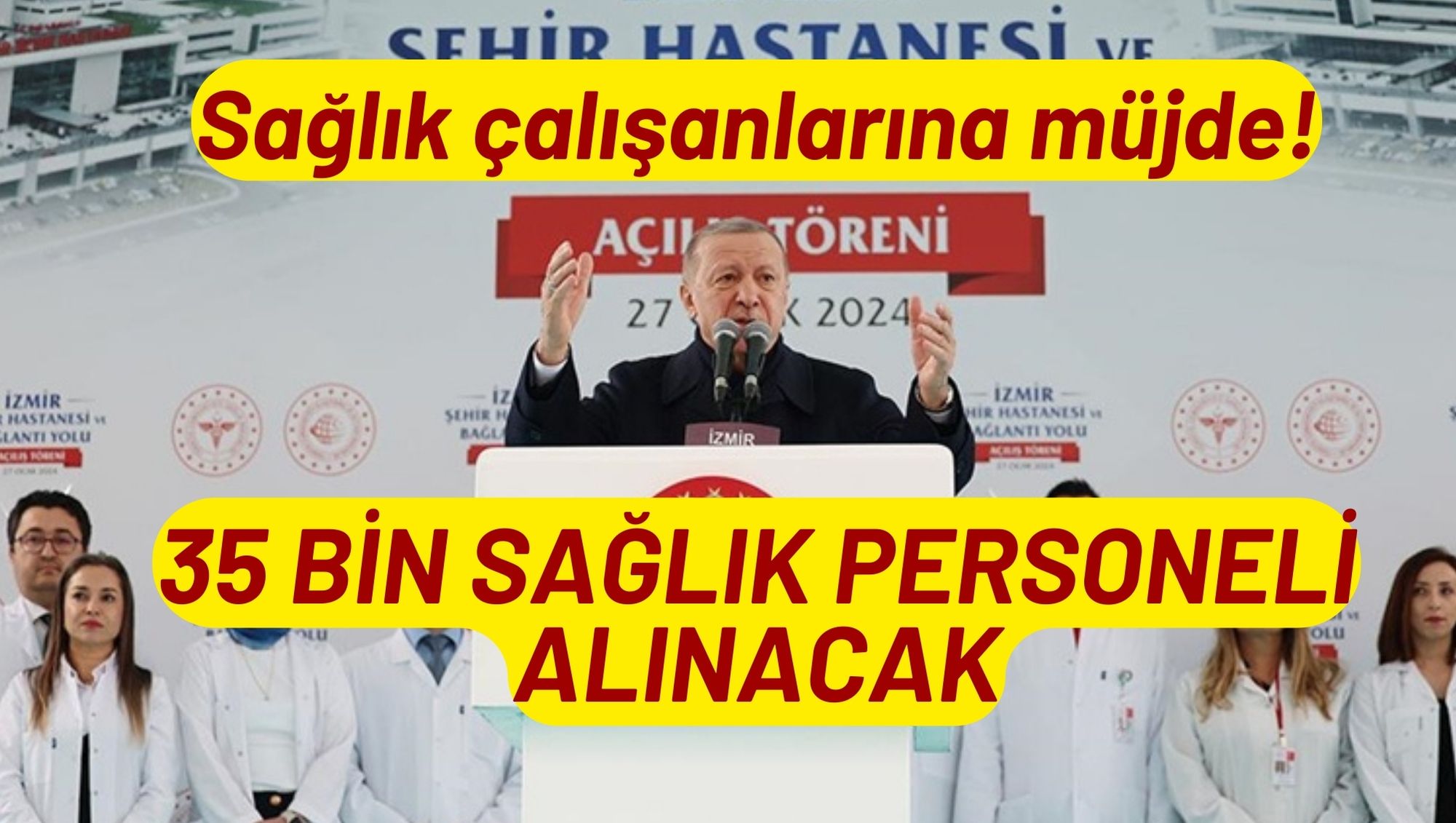 Sağlık çalışanlarına müjde!