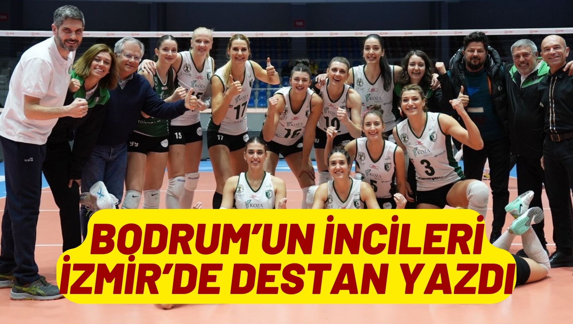 Bodrum’un İncileri İzmir’de destan yazdı