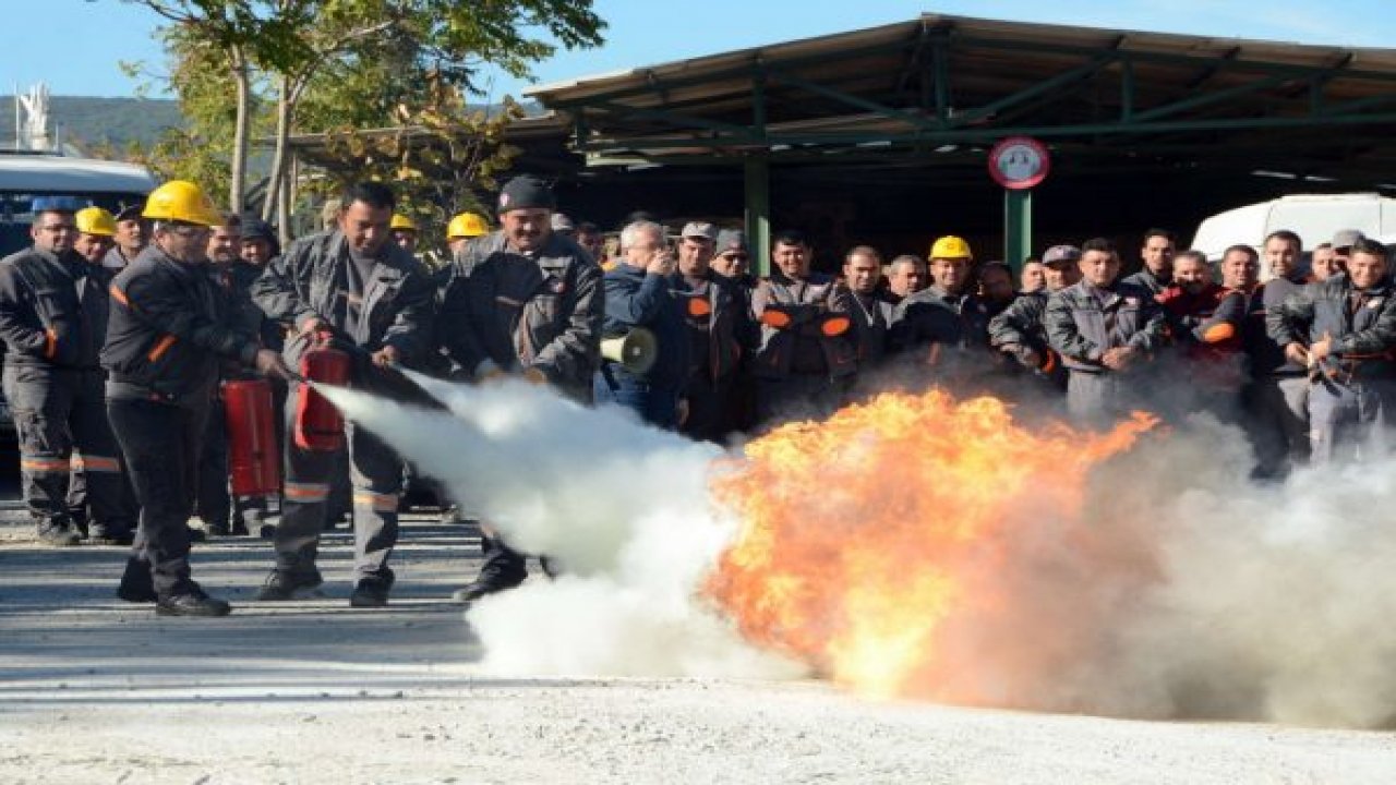 Personele Yangın Eğitimi