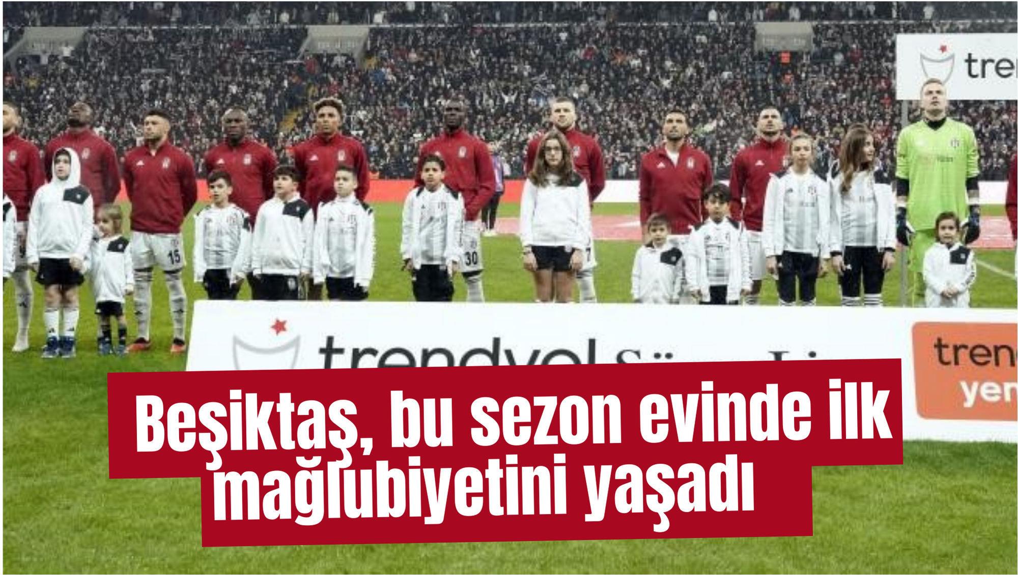 Beşiktaş, bu sezon evinde ilk mağlubiyetini yaşadı
