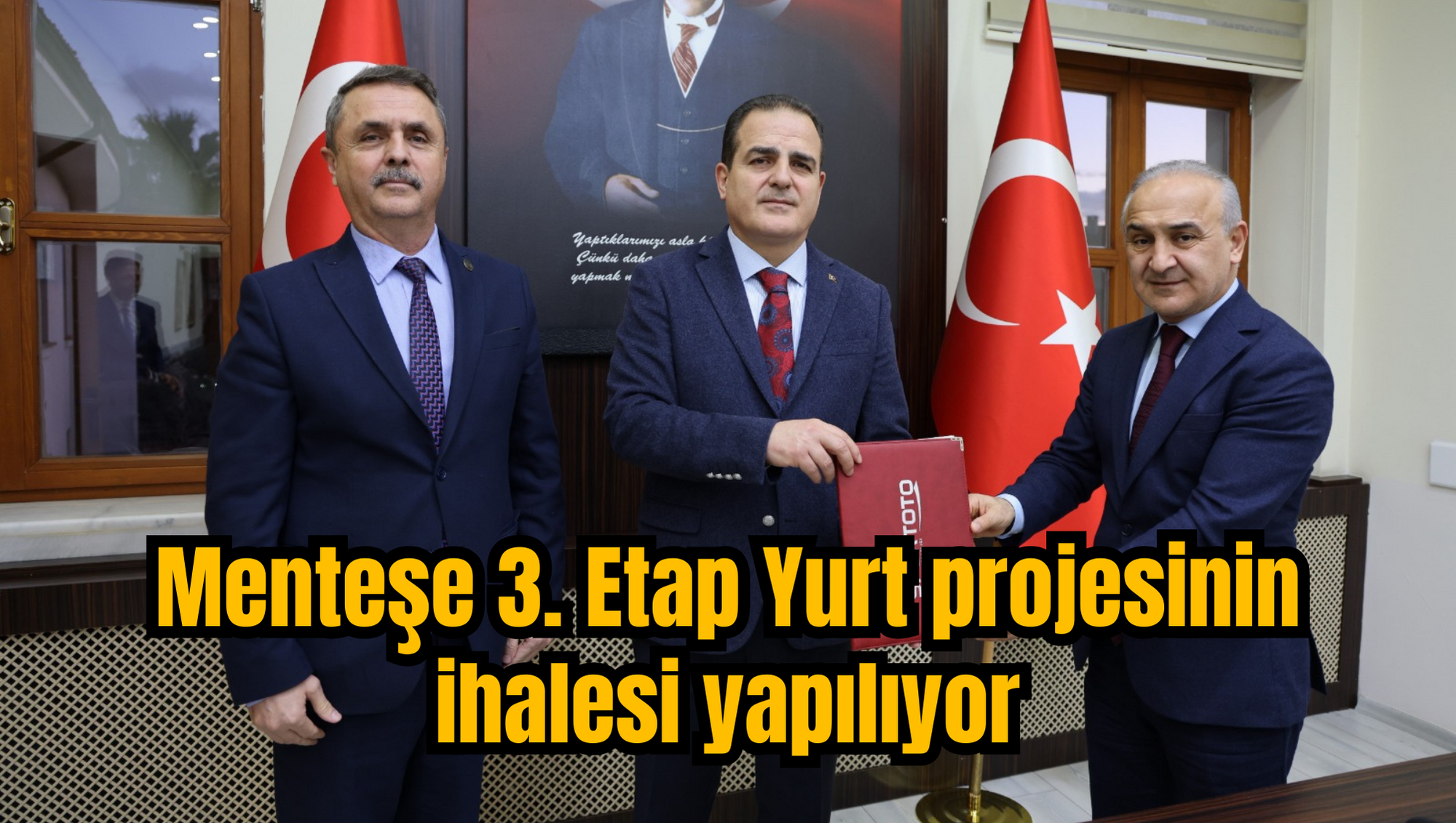 Menteşe 3. Etap Yurt projesinin ihalesi yapılıyor