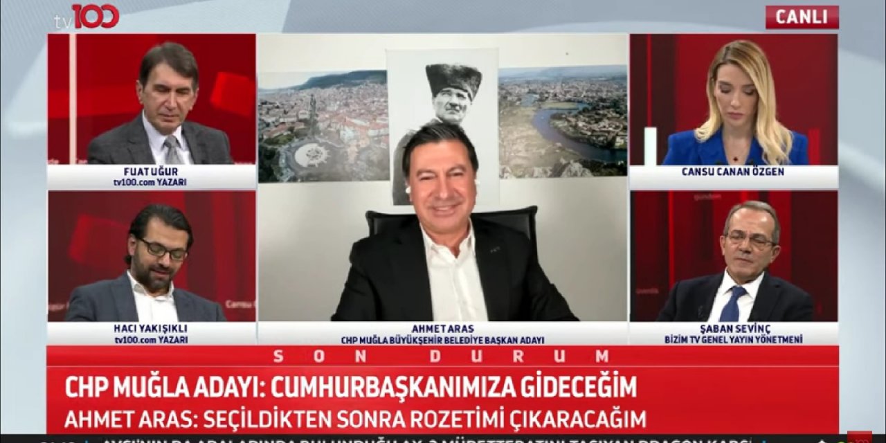 Ahmet Aras: “Ayaydın’ın projeleri; Karayollarının, DSİ’nin projeleri”