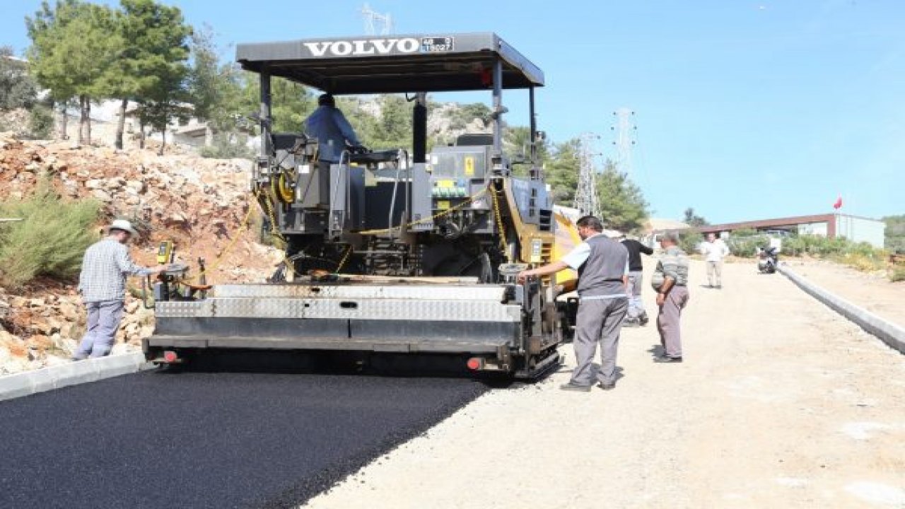 Asfalt çalışmaları sürüyor