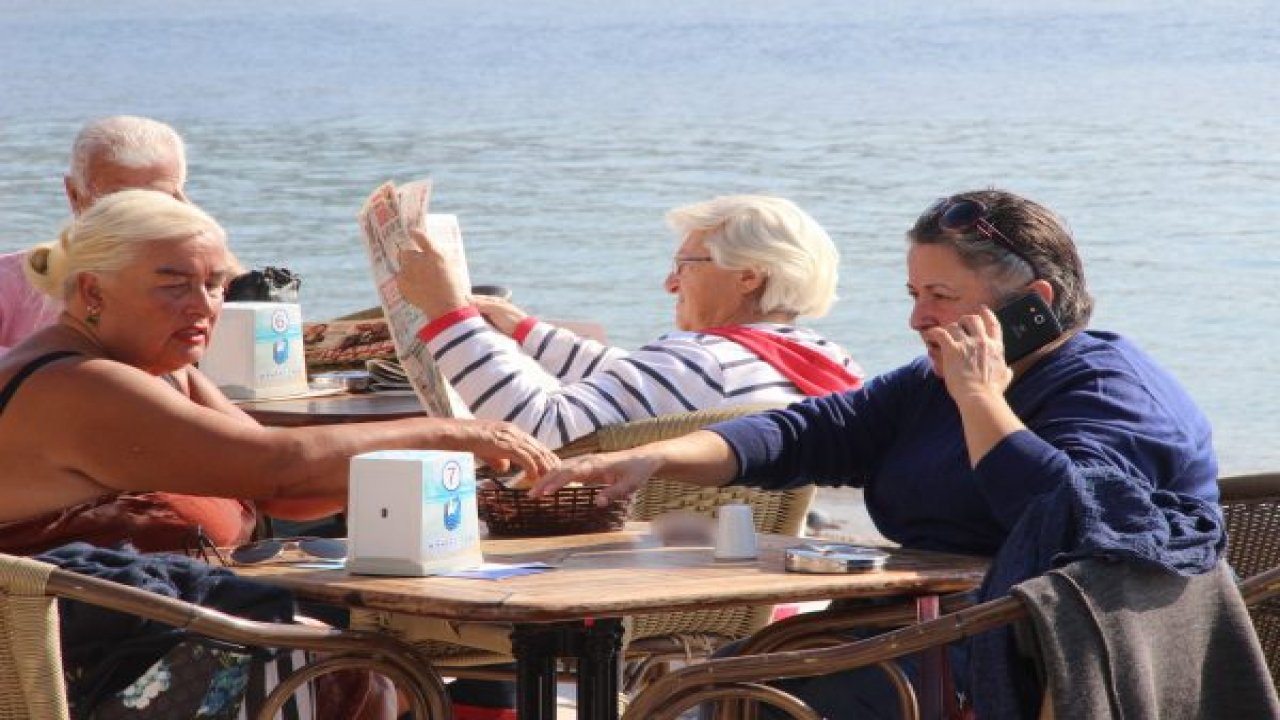 Kasım ayında deniz keyfi