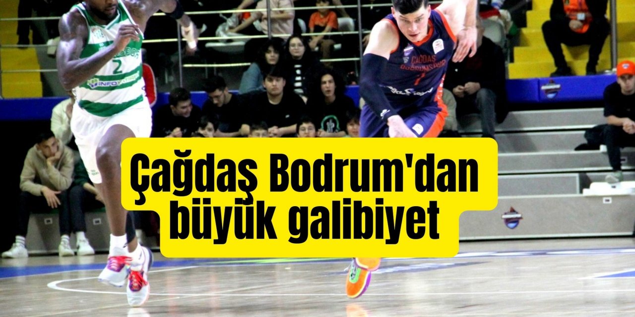 Çağdaş Bodrum'dan büyük galibiyet