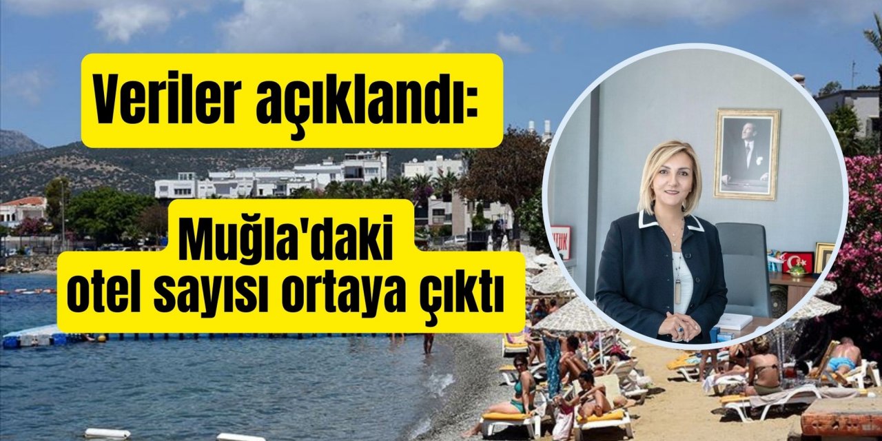 Veriler açıklandı: Muğla'daki otel sayısı ortaya çıktı