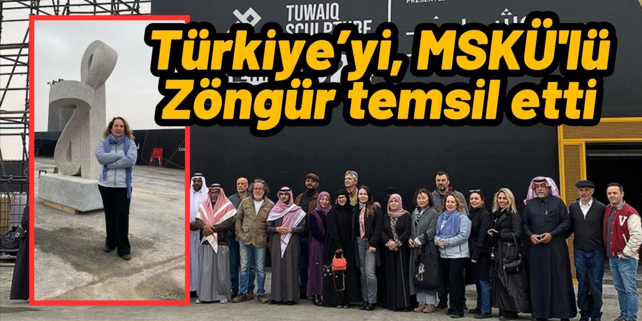 Türkiye’yi, MSKÜ'lü Zöngür temsil etti:  