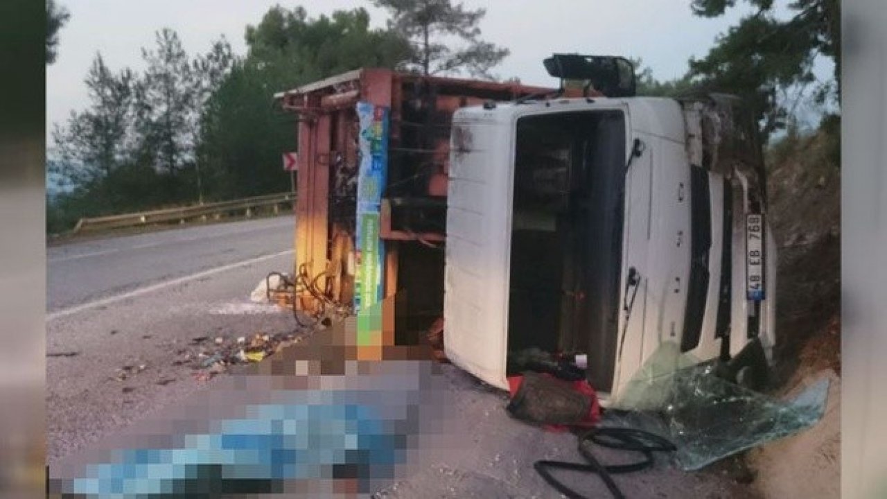 Marmaris'te trafik kazası: 1 ölü