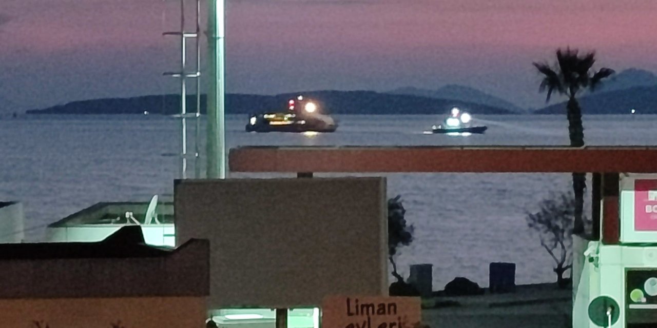 Deniz'in ortasında mahsur kaldılar, gemi bir buçuk saat sonra gelebildi