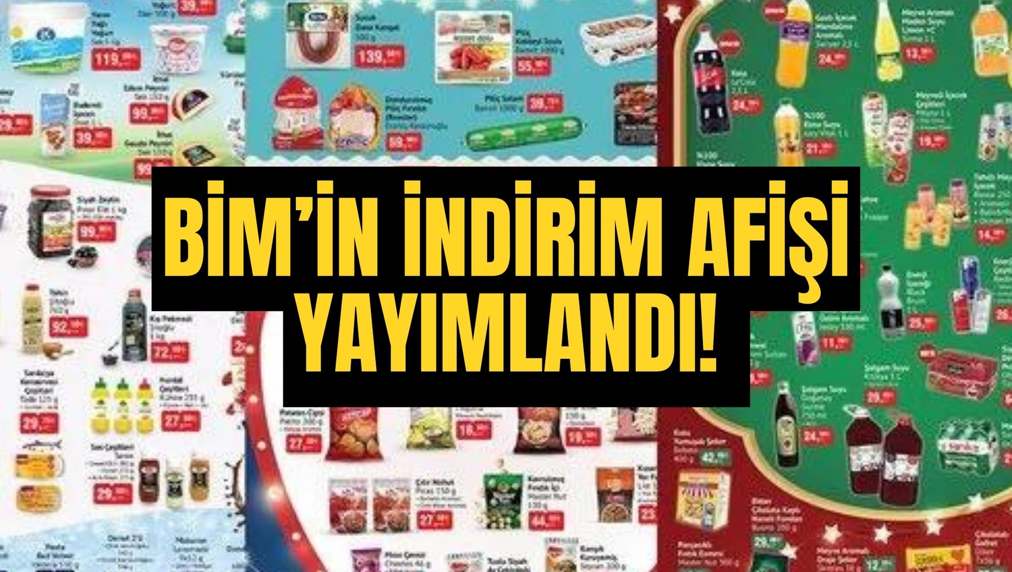 BİM’İN İNDİRİM AFİŞİ YAYIMLANDI!