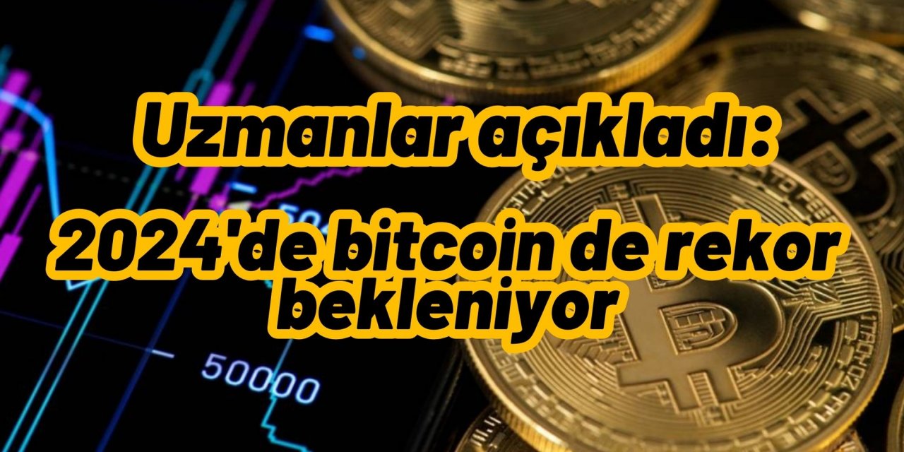 Uzmanlar açıkladı: 2024'de bitcoin de rekor bekleniyor