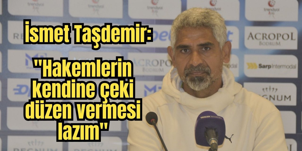 İsmet Taşdemir: 
