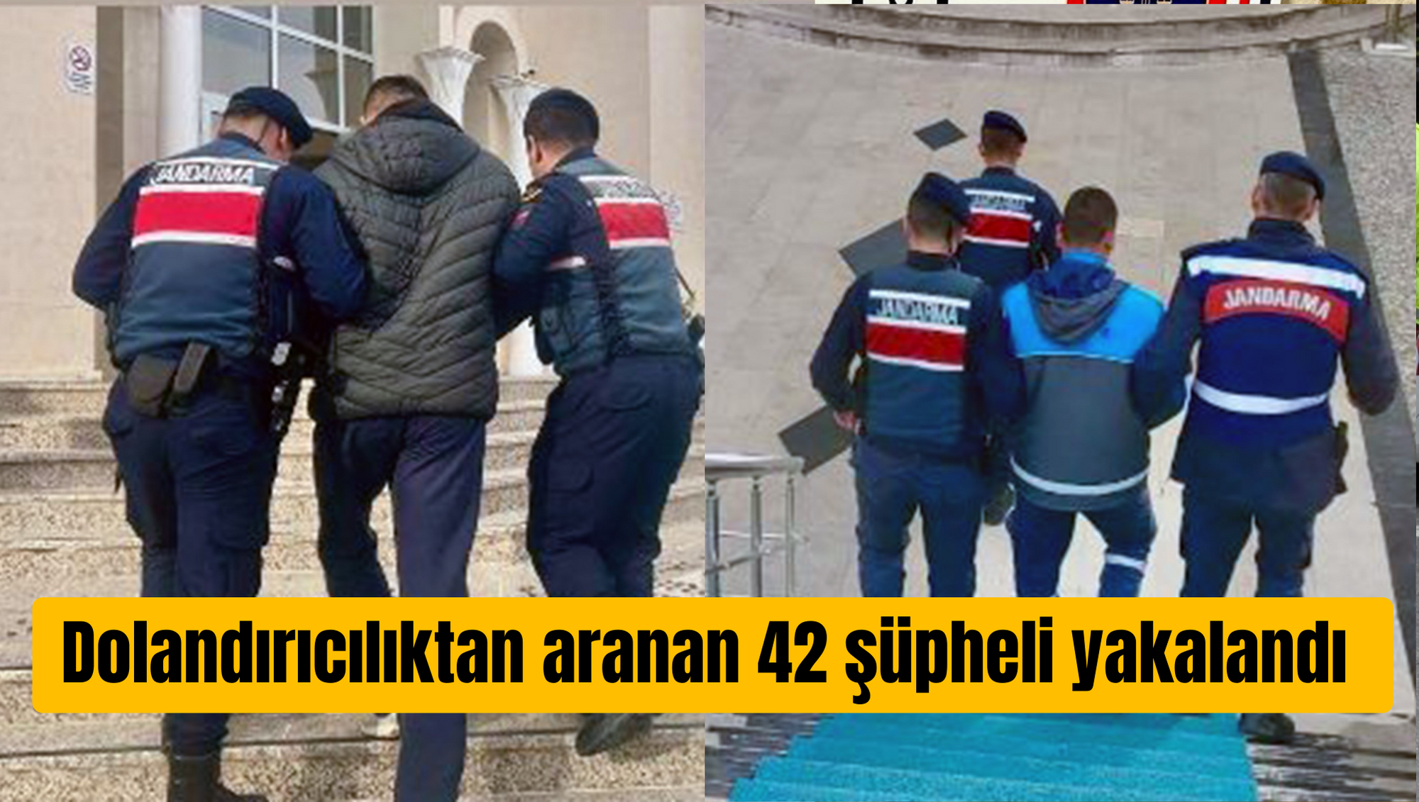 Dolandırıcılıktan aranan 42 şüpheli yakalandı