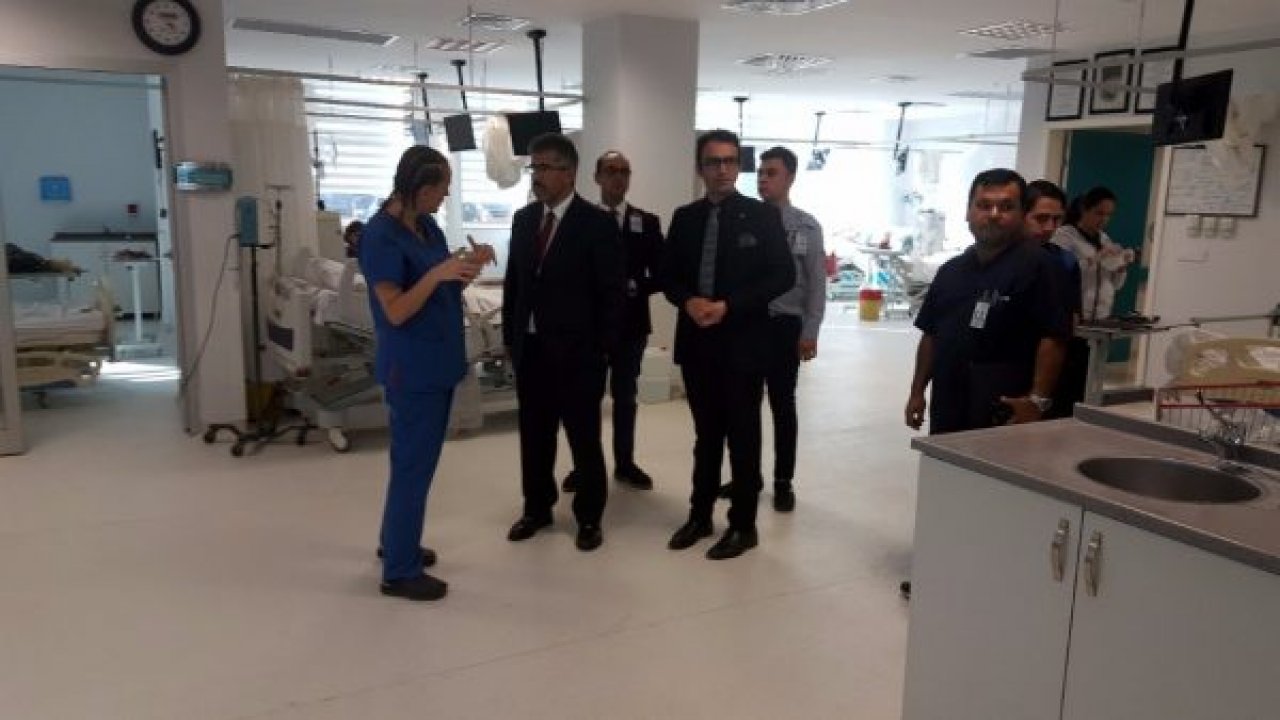 Öztürk’ten Yeni Hastahaneye Ziyaret