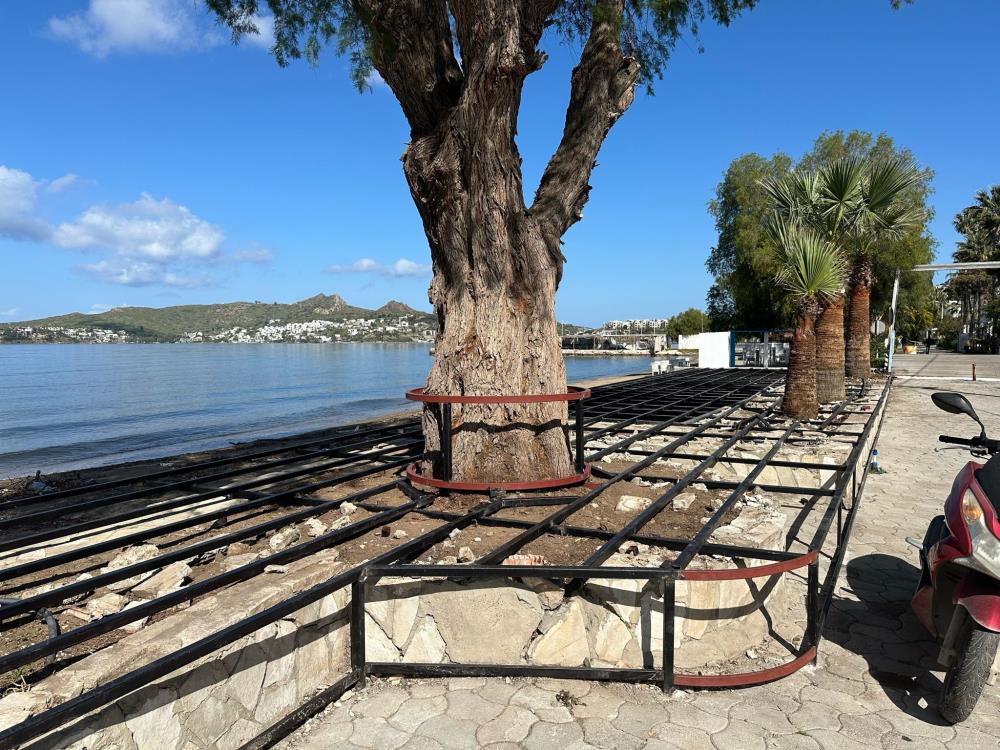 Muğla'da halk plajına işgal girişimi