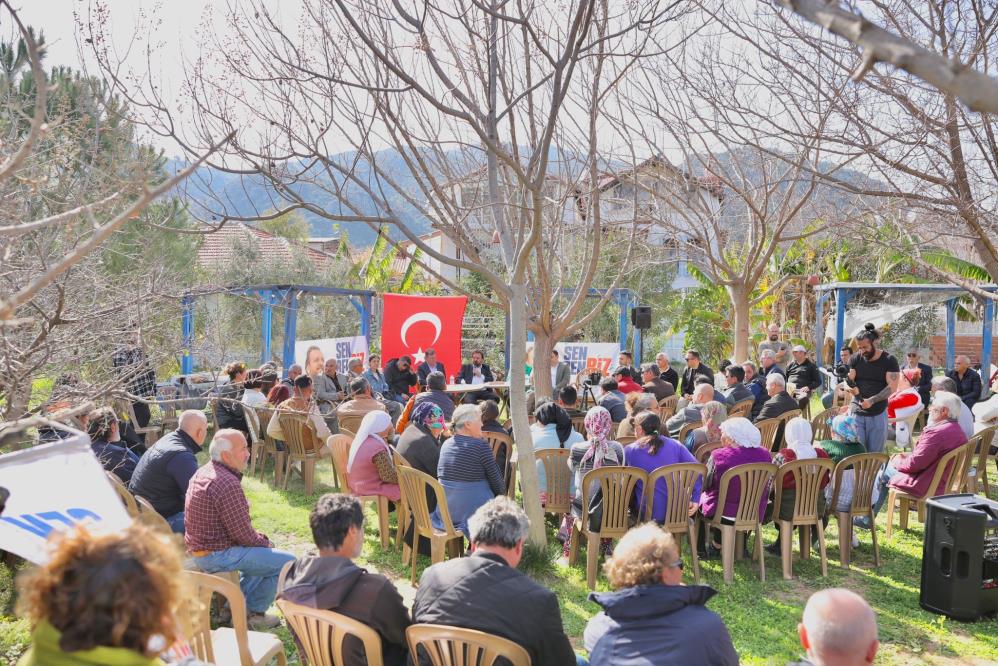 Cumhur İttifakı Marmaris'te vatandaşlarla buluştu