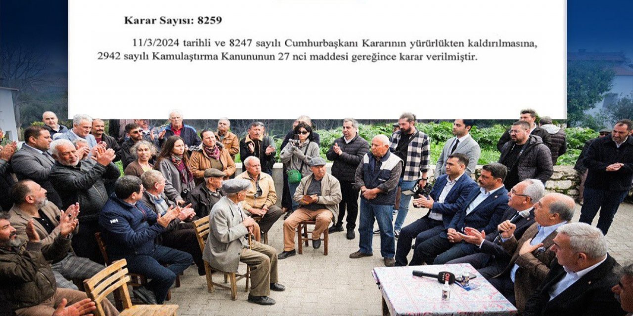 Ayaydın'dan kamulaştırma kararının kaldırılmasının ardından açıklama!