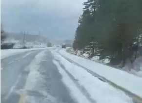 Muğla’da yollar beyaza bürüdü