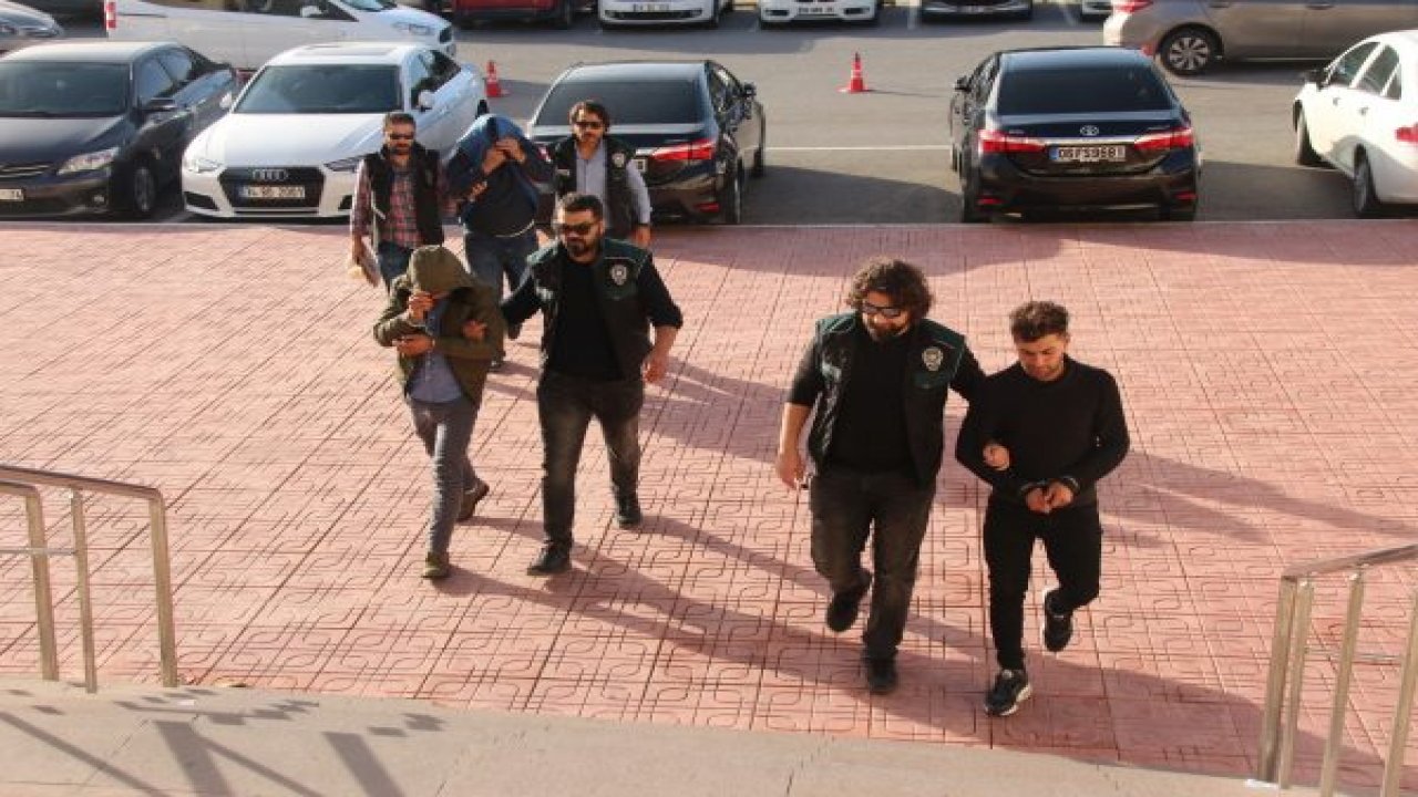 Torbacılar tutuklandı