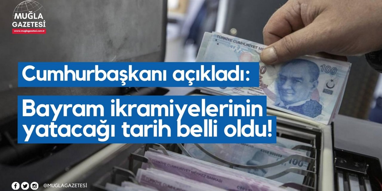 Cumhurbaşkanı açıkladı: Bayram ikramiyelerinin yatacağı tarih belli oldu!