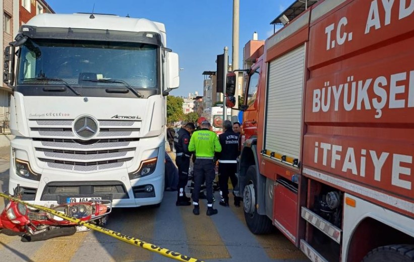 Feci kaza! Kamyon altında kalan sürücü hayatını kaybetti