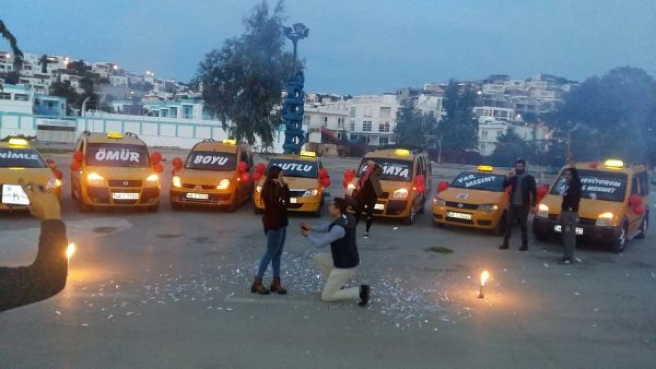 Sürpriz evlilik teklifi