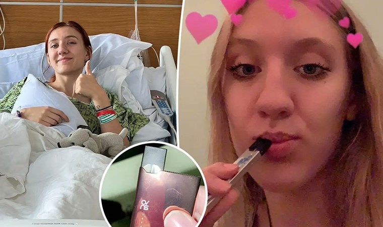 Elektronik Sigara Yüzünden Akciğeri Söndü!