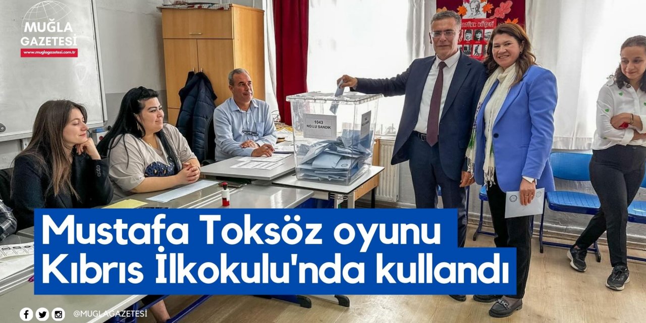 Toksöz oyunu Kıbrıs İlkokulu'nda kullandı