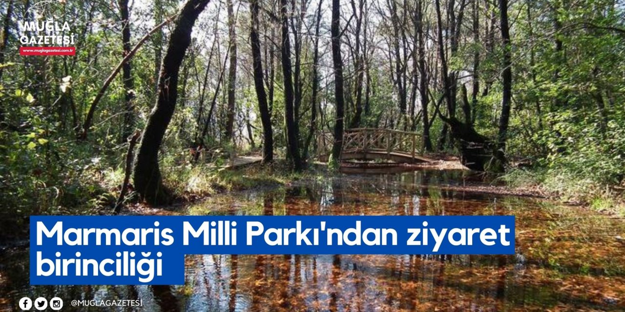 Marmaris Milli Parkı'ndan ziyaret birinciliği