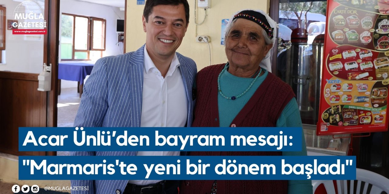 Acar Ünlü'den bayram mesajı: 