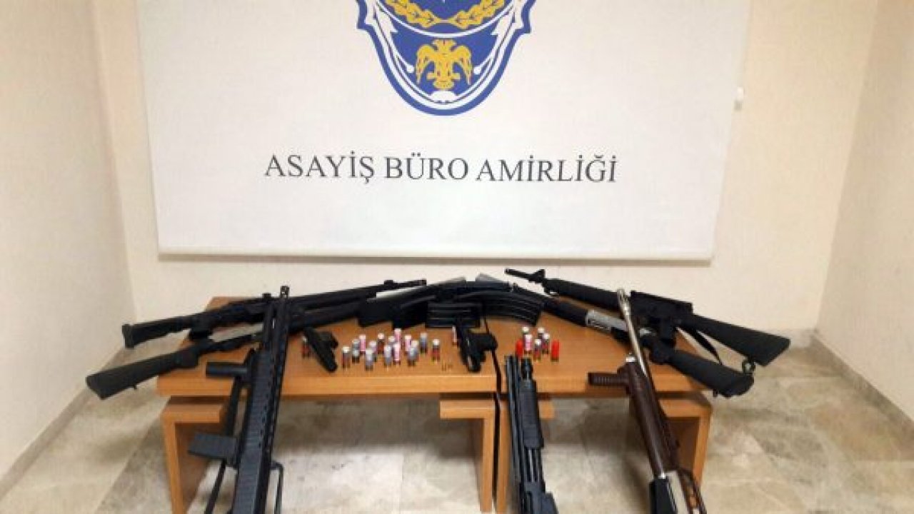 Ruhsatsız silah operasyonu: 1 tutuklama