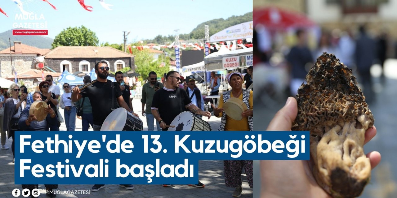Fethiye'de 13. Kuzugöbeği Festivali başladı
