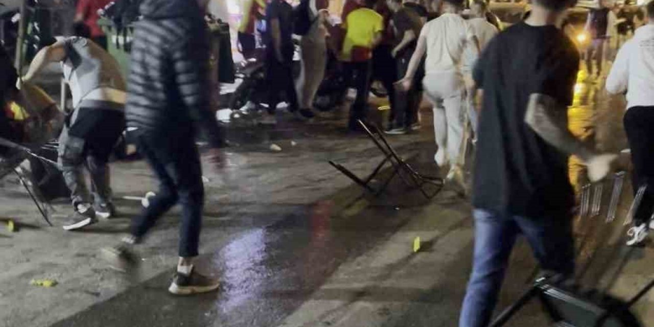 Ortalık savaş alanına döndü