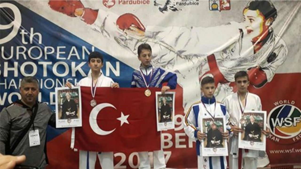 Milaslı karateciler Avrupa’yı salladı