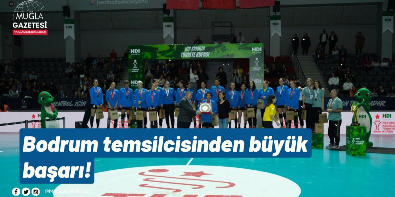 Bodrum temsilcisinden büyük başarı!